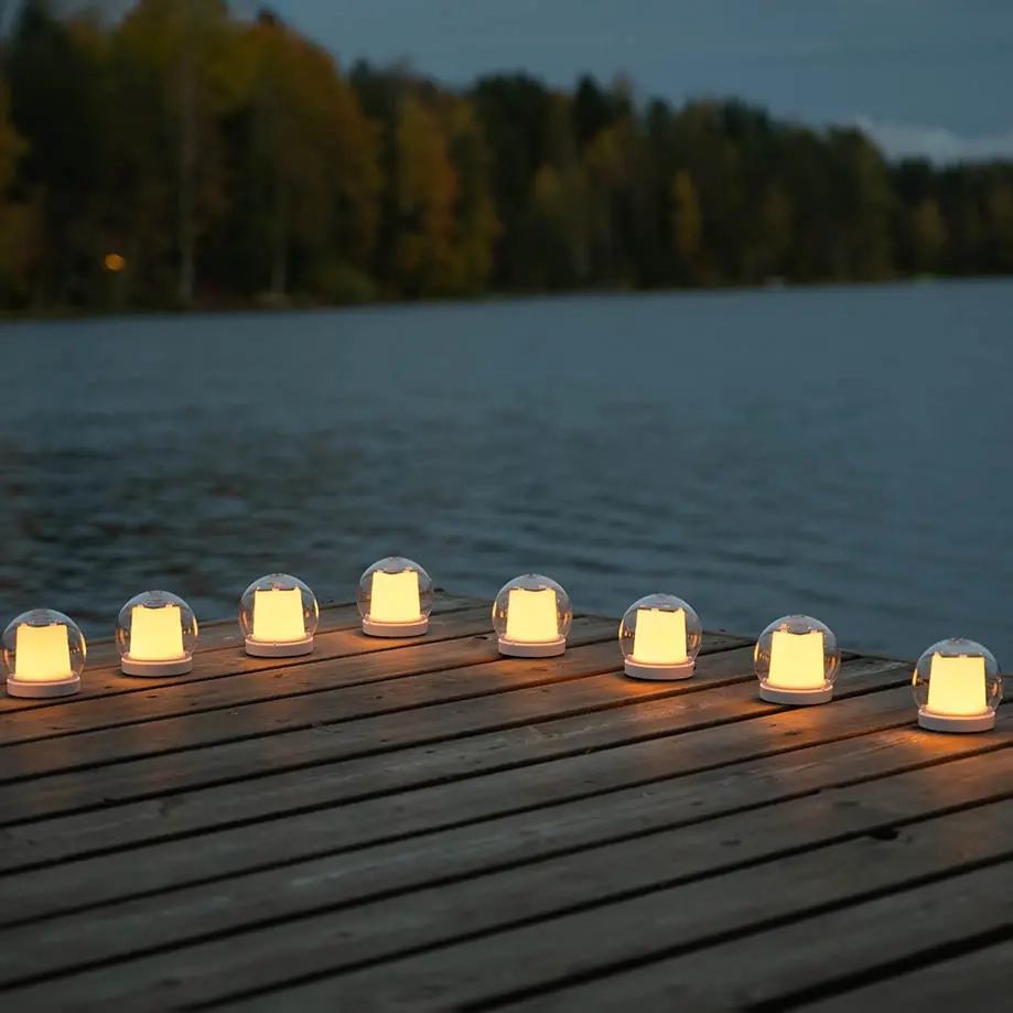 Flydende solcelle lampe Venedig - Solcellebelysning - 6410416388632 - 2