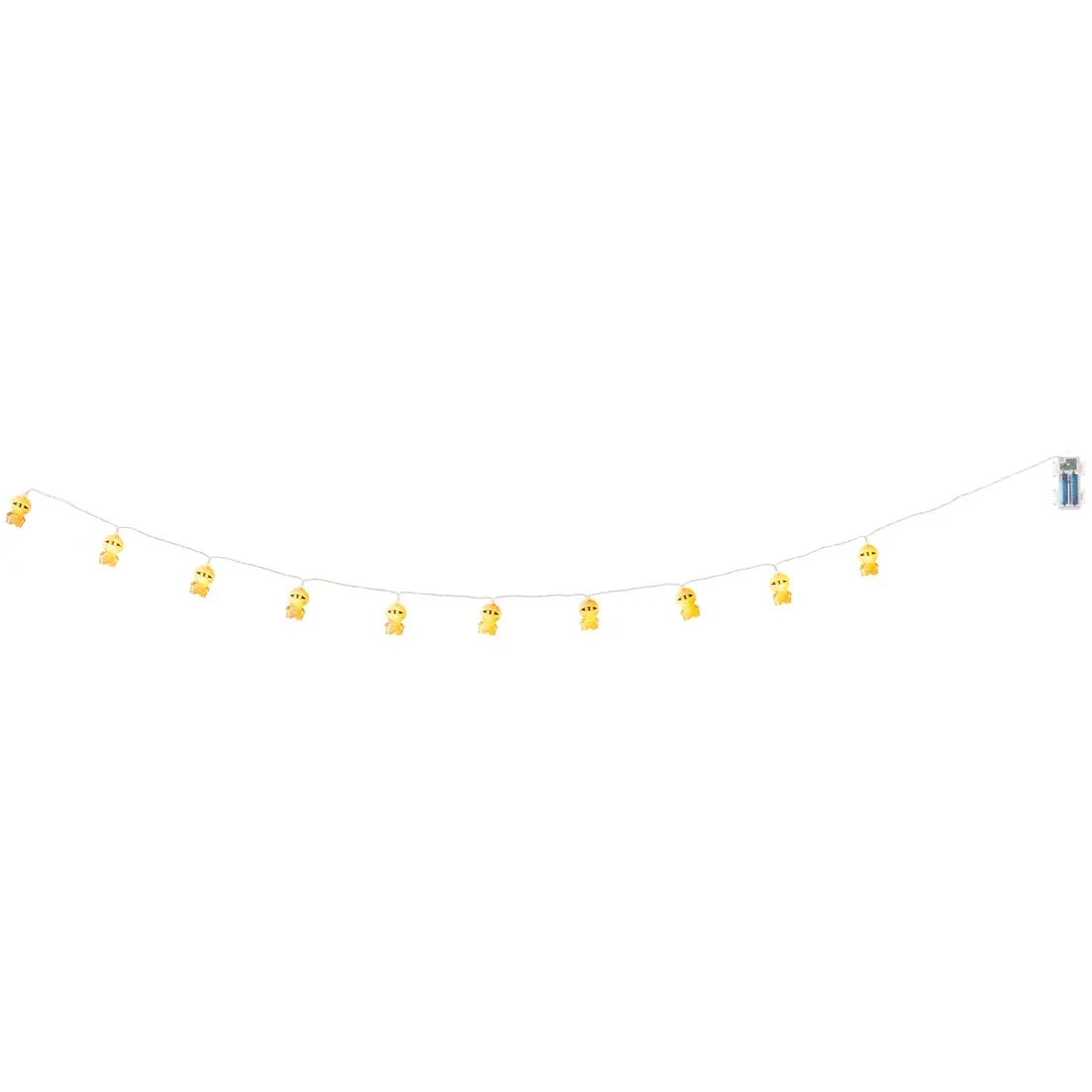 Halloween ljusslinga 10 LED Mumie - Dekorationsföremål - 6410416491998 - 0