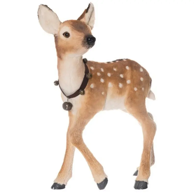 Bambi stående 58 cm - Julemænd og pynt - 6410416514314 - 0