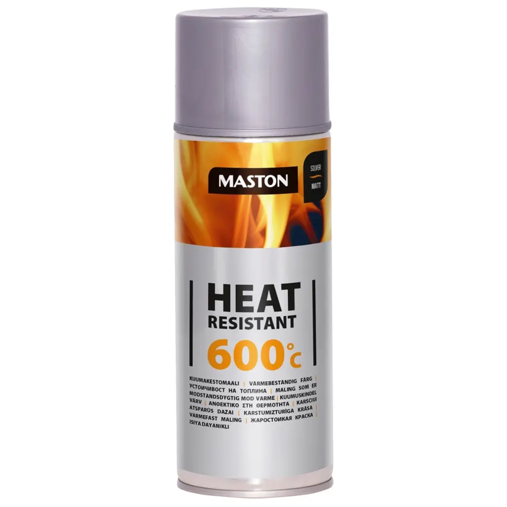 Mastiks Klarvarme sølv 400ml - Maling og spraymaling - 6412494009966 - 0