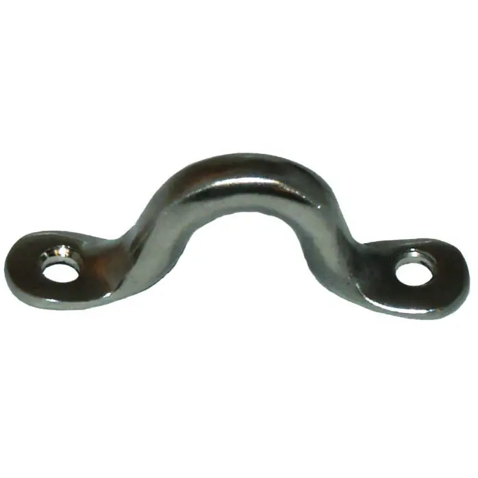 Skruvfäst länk 6x60mm - Förtöjningsringar och krokar - 6418536001318 - 0