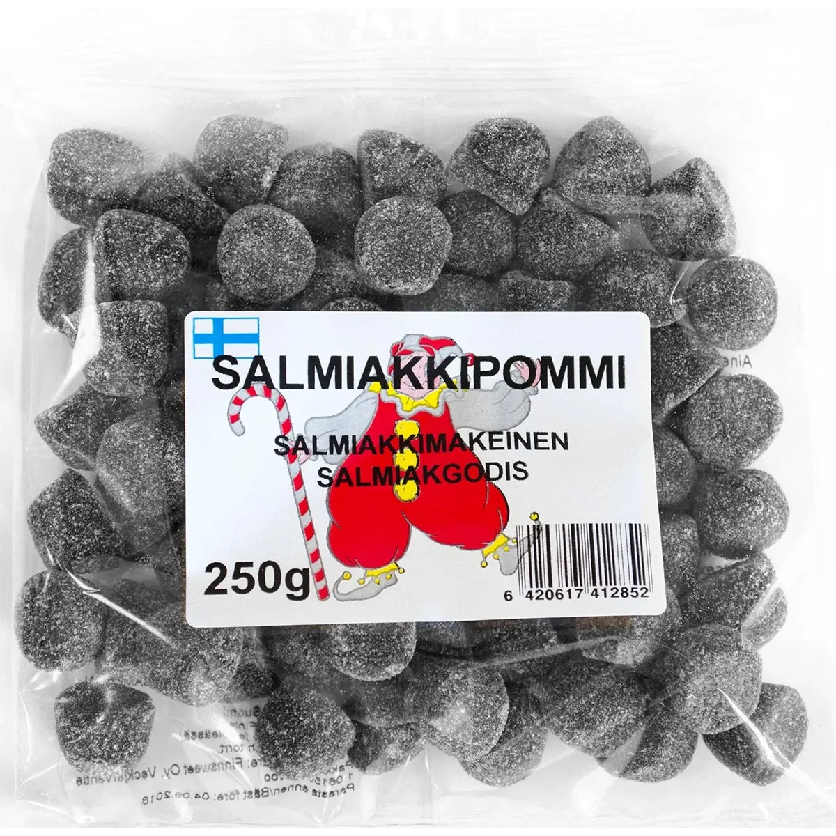 Salmiakbomb 250 g - Godispåsar - 6420617412852 - 0