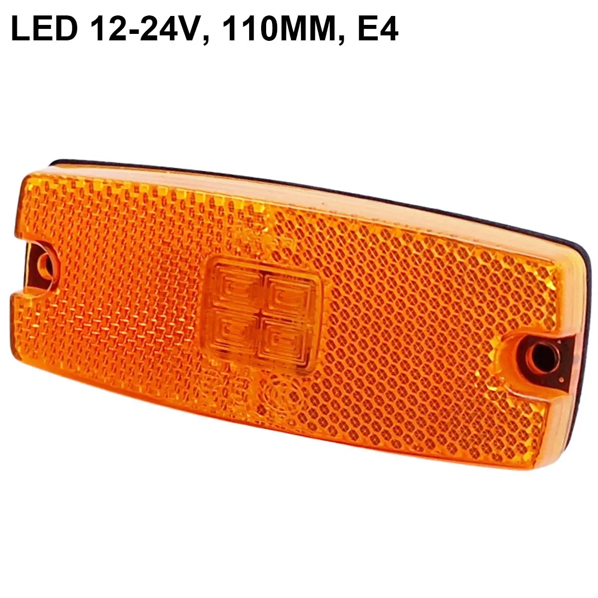 Led markeringslys orange 12-24V - Trailer sidemarkeringslys og lygter - 6430032151694 - 0