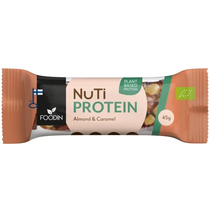 Nuti Protein Mandler Karamel bar 15x4 -  - 6430048238709 - 1