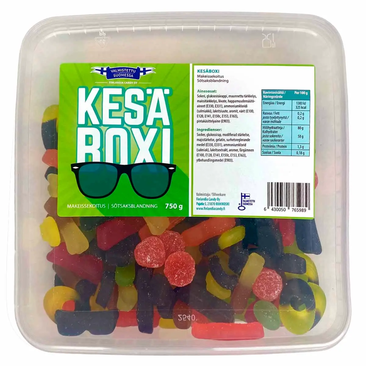 Candy Sommarbox 750g godismix - Godispåsar - 6430050765989 - 0