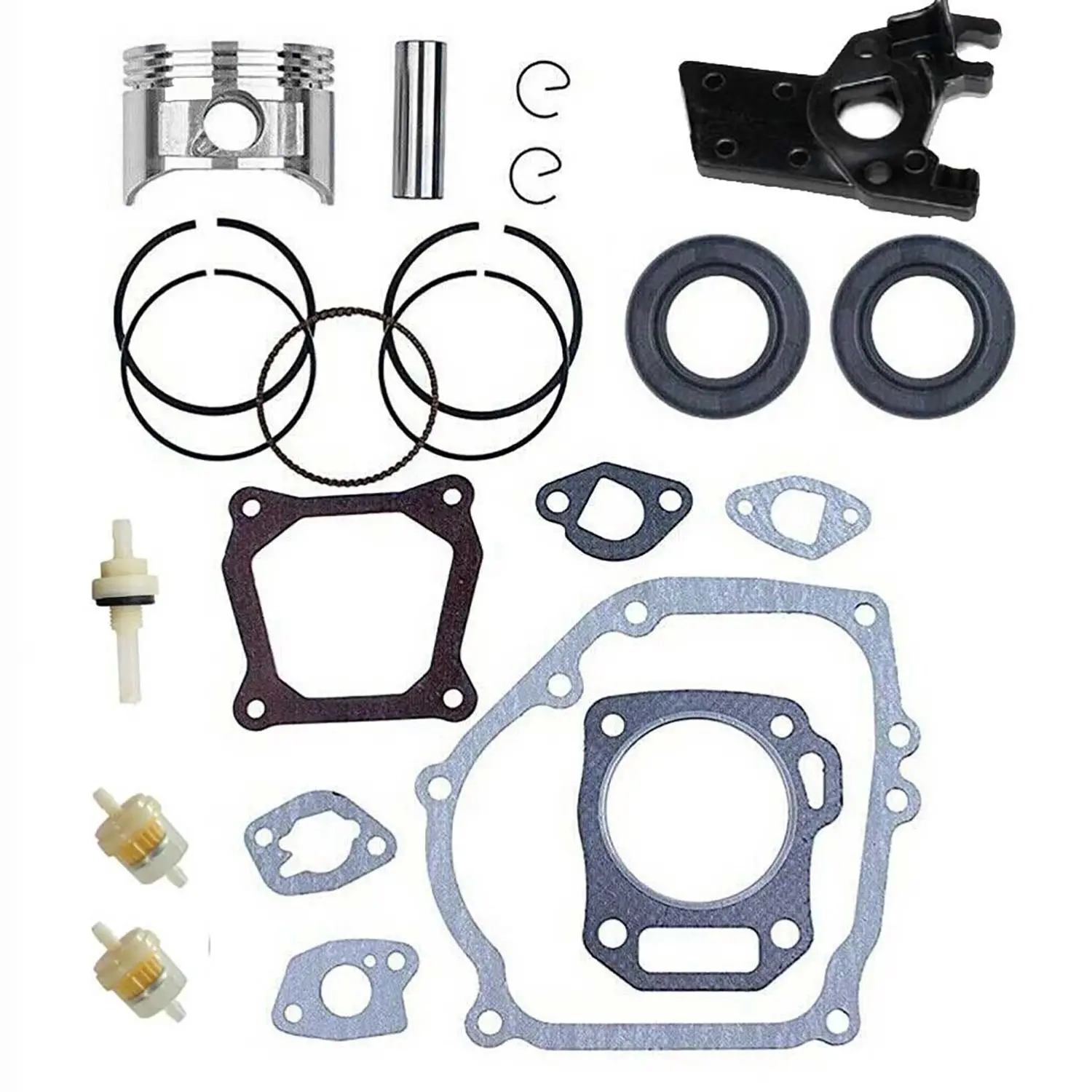 Packningssats för 6,5 hk stationärmotor - 5,5hp - 6,5hp motor reservdelar - 6438471272574 - 0