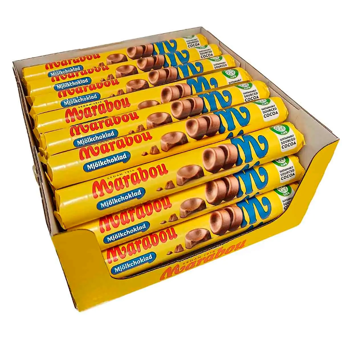 Marabou chokladrulle 28x74g - Choklad och praliner - 6438471307559 - 0