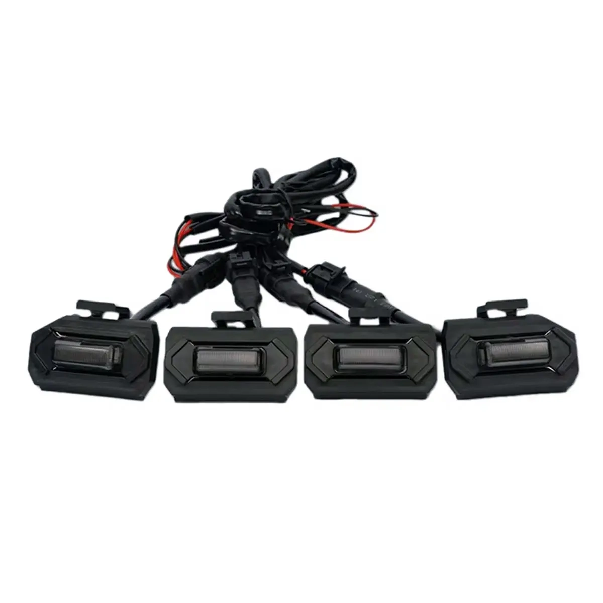 Forlygte lysstribesæt Led Phantom gul -  - 6438471308723 - 0