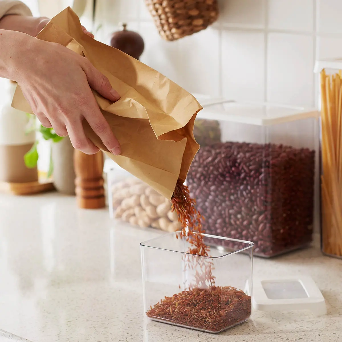 Förvaringsburk 0,8 L GastroMax - Förvaringsburkar och matlådor - 7332462042063 - 2