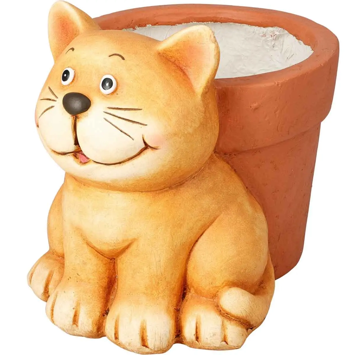 Blomsterpotte Dyrefigur 20 cm assorteret - Havefigurer - 8721037921732 - 0