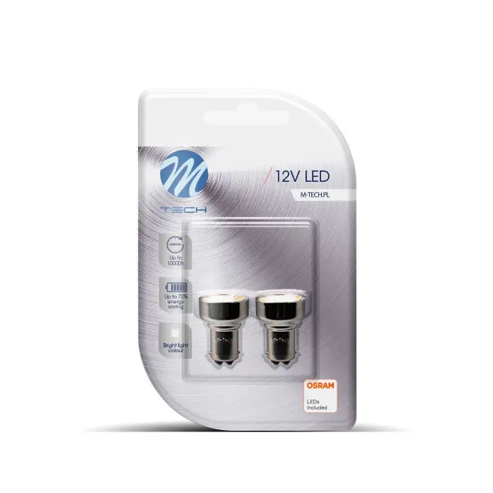 Led Basic P21/5W hvid 6K BAY15d - LED-lys og LED-sæt - 5901508535672 - 0