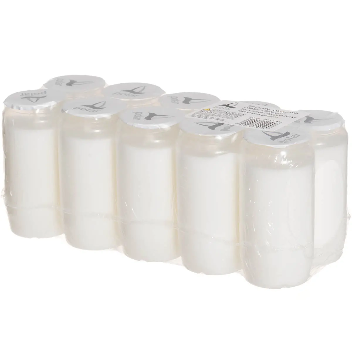 Oljeljus vit 48h 10 st - Olielys og marskaler - 6410412141972 - 4