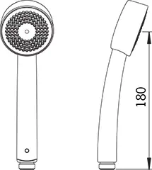 Oras handdusch Apollo krom 252020 - Toalett tillbehör - 6414150069383 - 1