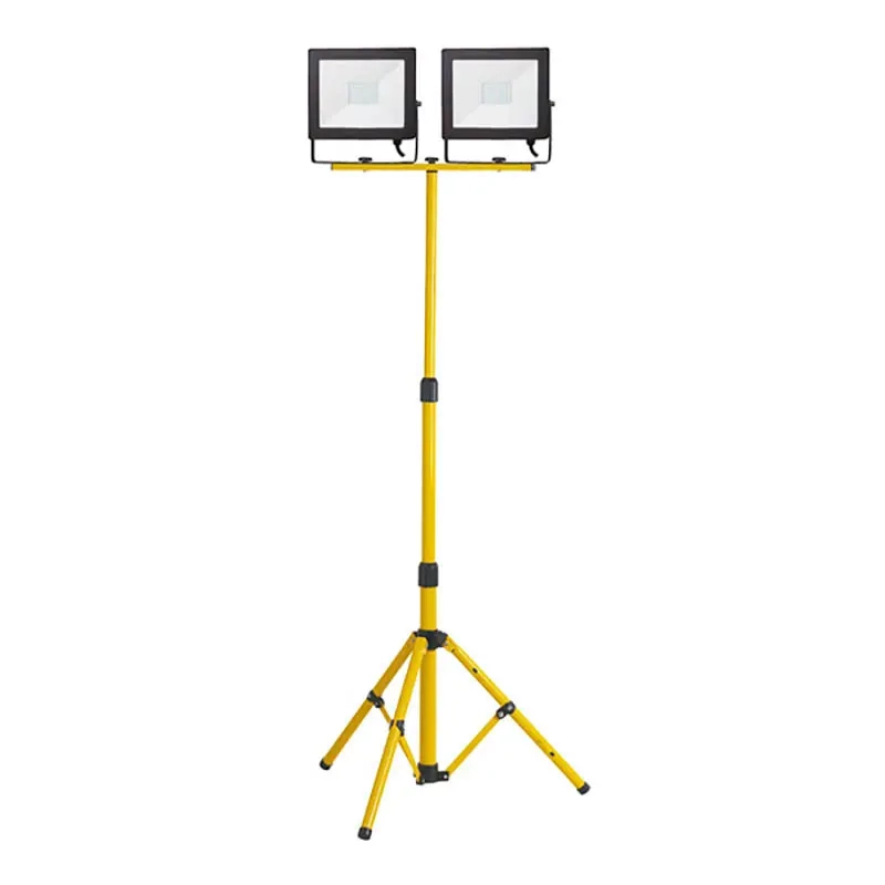 Arbejdslampe LED Max 2x50W med trefodsstativ - Forlygter og arbejdslygter - 6418536026205 - 0