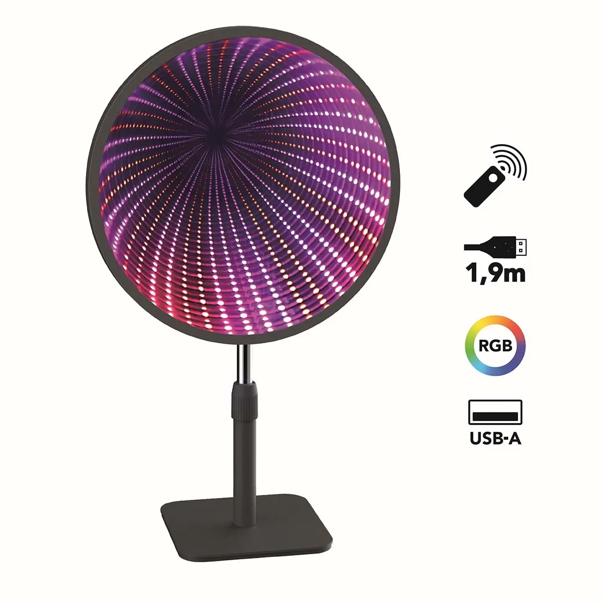 LED-spejl Infinity Emax Gaming RGB - LED strip og LED strip - 6418536034828 - 1