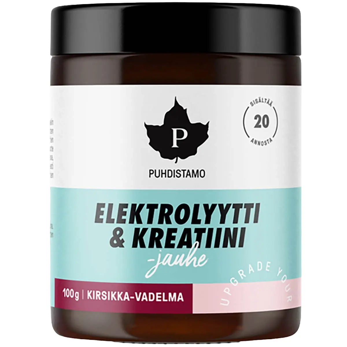 Elektrolyt & Kreatin -pulver Körsbär - Vitaminer och pulver - 6430028420704 - 0