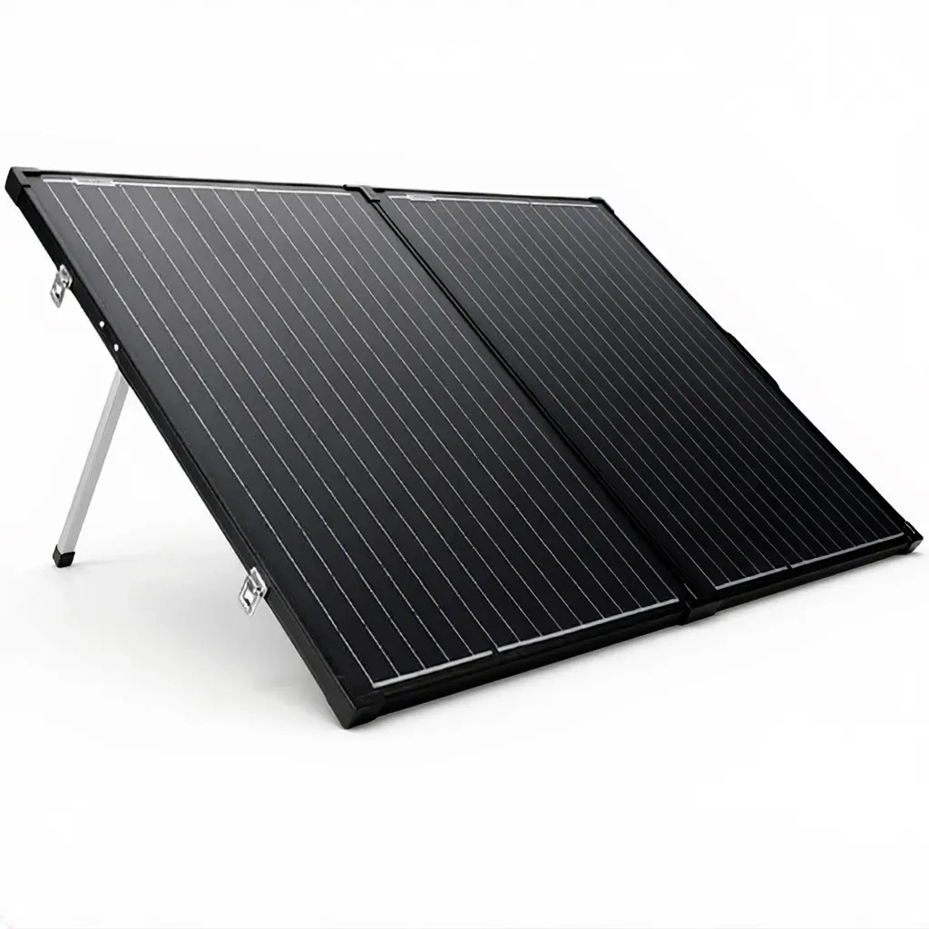 Solpanel 160W bærbar og foldbar - Solpaneler - 6438014392318 - 0