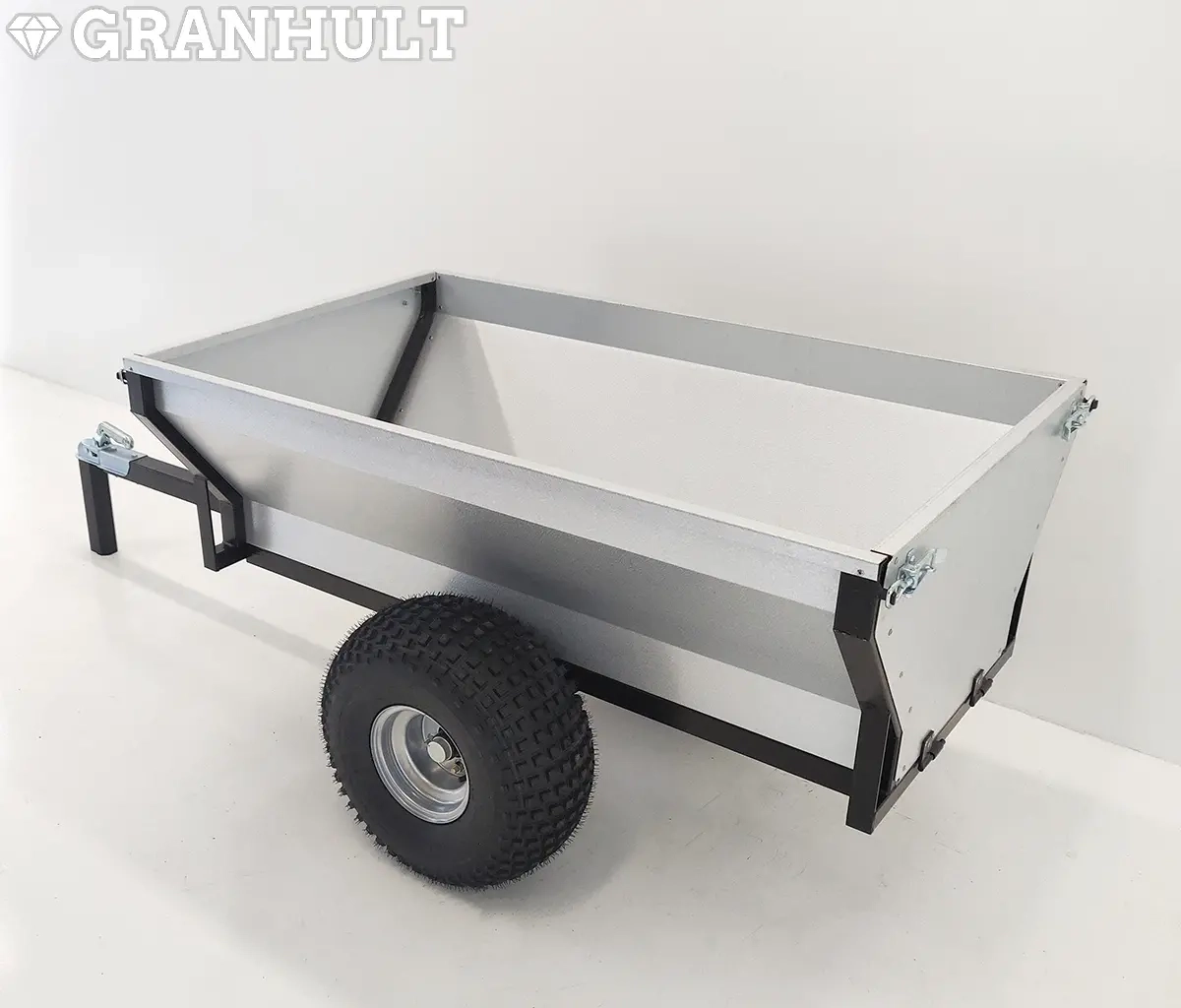 ATV-släpvagn med tipp Granhult Mountain 825kg - Släp och timmervagnar för ATV - 6438168011141 - 2