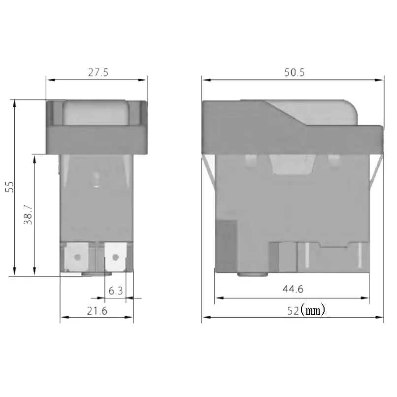 Enhedsafbryder KJD16 230V 4/5 pinde 16A - Autoafbryder - 6438471031508 - 3