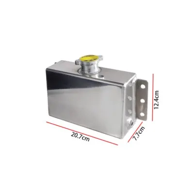 Ekspansionsbeholder aluminium 1,6L tryklågning - Køleslanger, køleventilator og vandpumper - 6438471324082 - 3