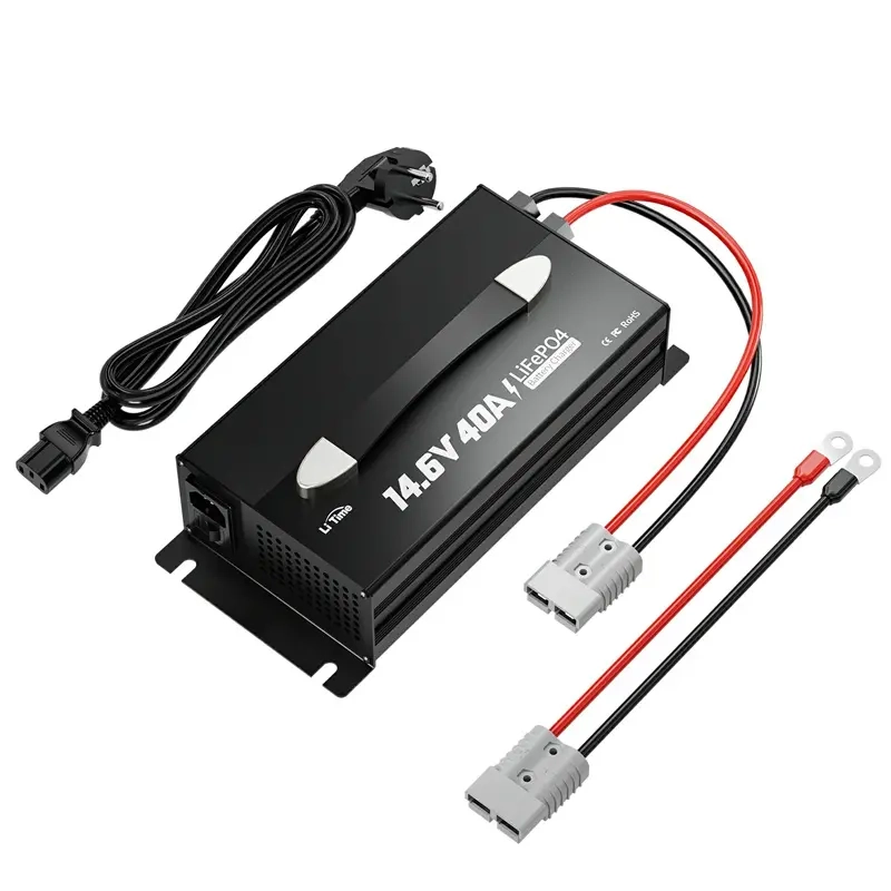 Batterioplader Lifepo4 12V 40A LiTime -  - 6438471346763 - 0