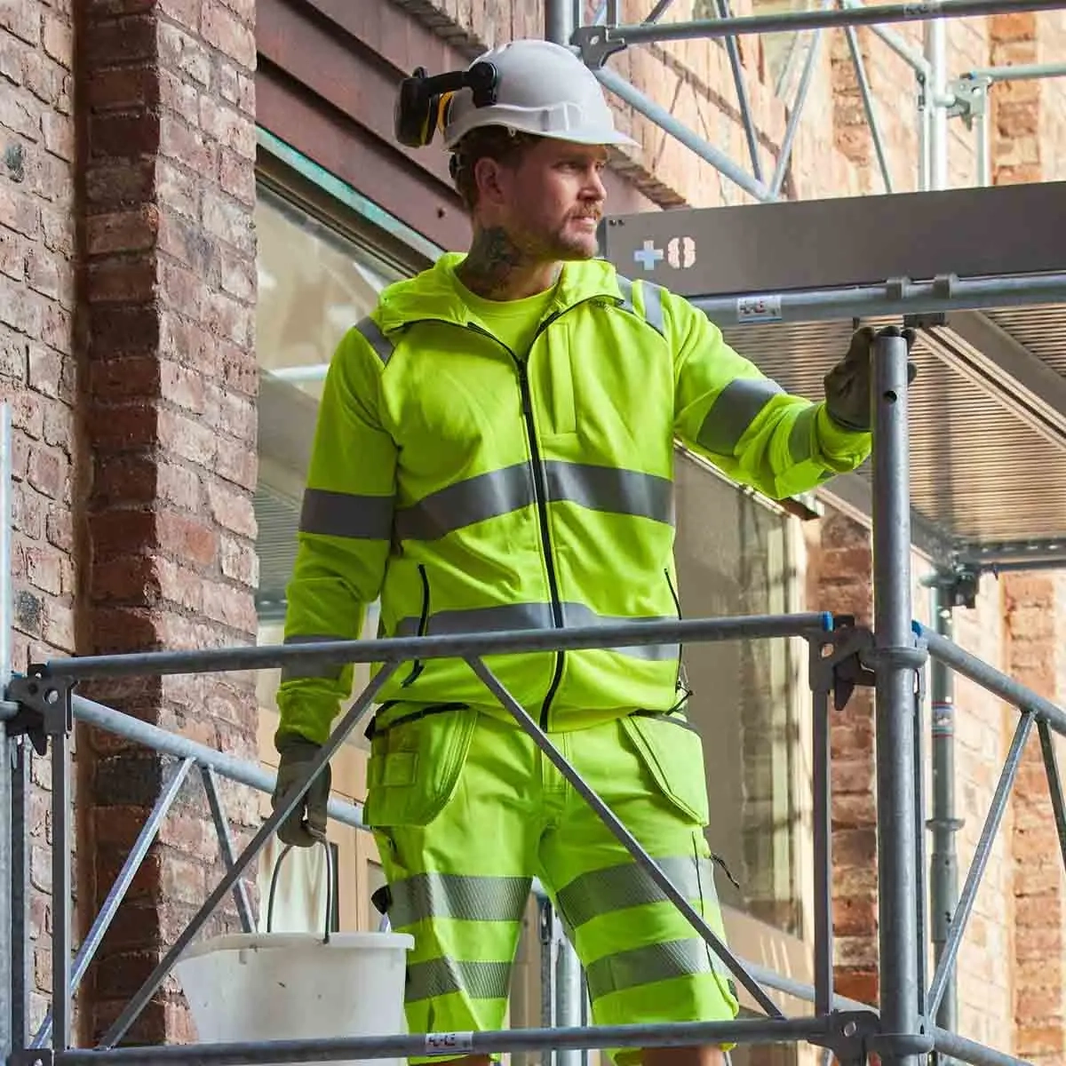 Huvjacka Fristads 7865 GPSW High Vis M - Arbetsjackor och arbetströjor - 7322304368284 - 3