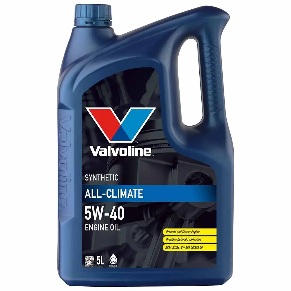 Valvoline motorolja All climate 5W40 5L - Motorolja för bil - 8710941021607 - 0