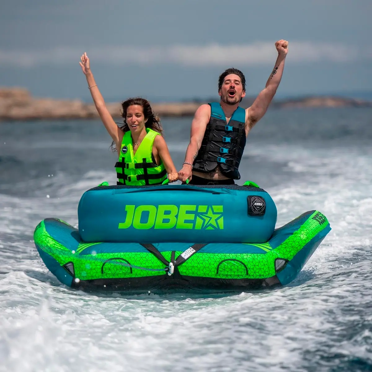 Jobe Binar Vattensoffa 2P 215x183cm - Wakeboards, vattenskidor och towables - 8718181302555 - 1