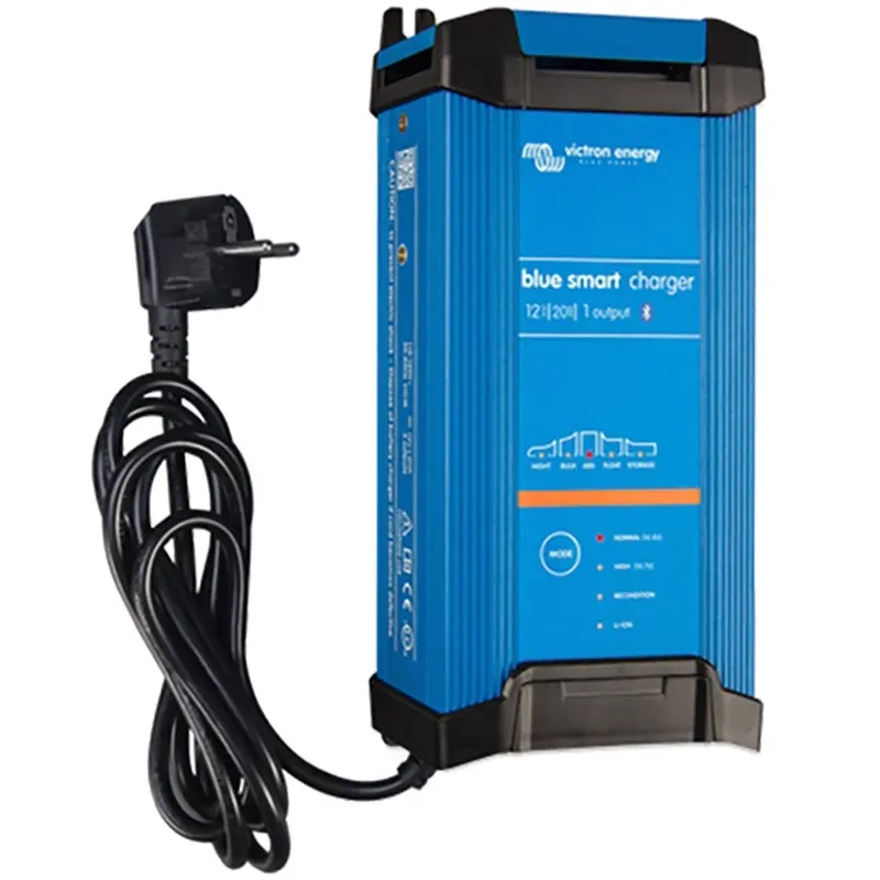 Victron Batterioplader 12V/20A Blue Smart - Laderegulatorer til solpaneler - 8719076037439 - 0