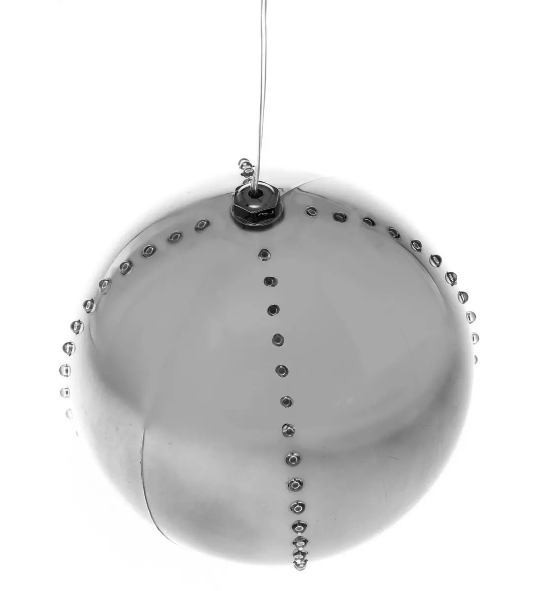 Ljuskula led Meteor 15cm silver - Dekorationsbelysning - 8721037161060 - 3