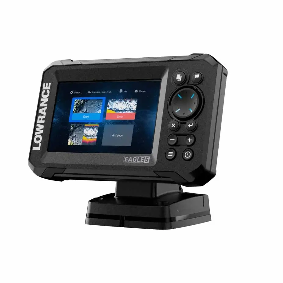 Lowrance Eagle 5 SS kombi enhed - Kortplotter, søkort og ekkolod - 9420064131365 - 1