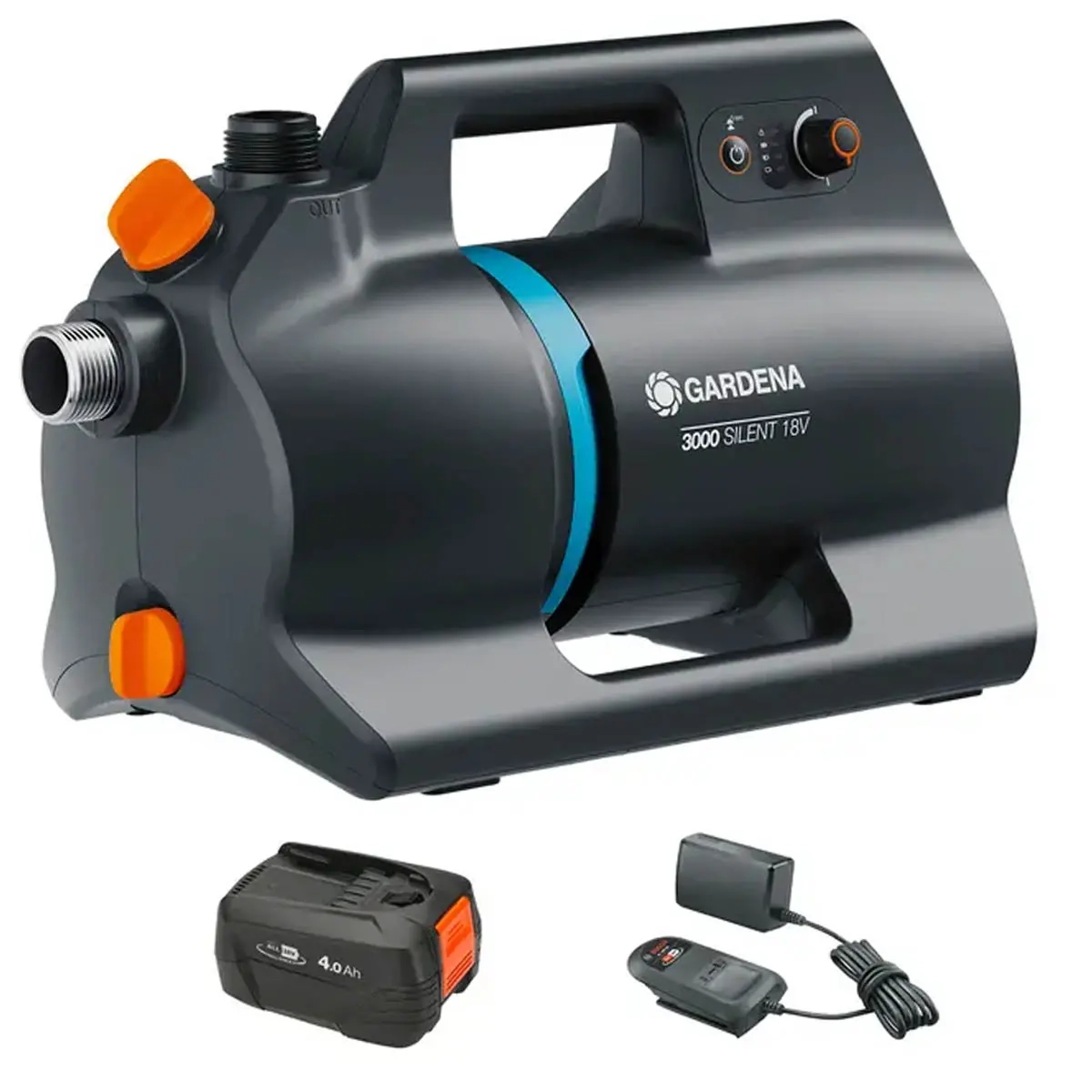 Havepumpe Gardena 3000L 40Ah - Vandpumper og vanddispensere - 4066407028111 - 0