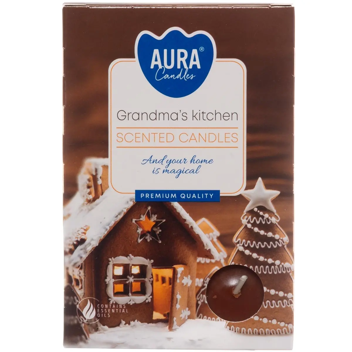 Doftvärmeljus Grandma's Kitchen 6 st - Doftljus - 5906927015880 - 0