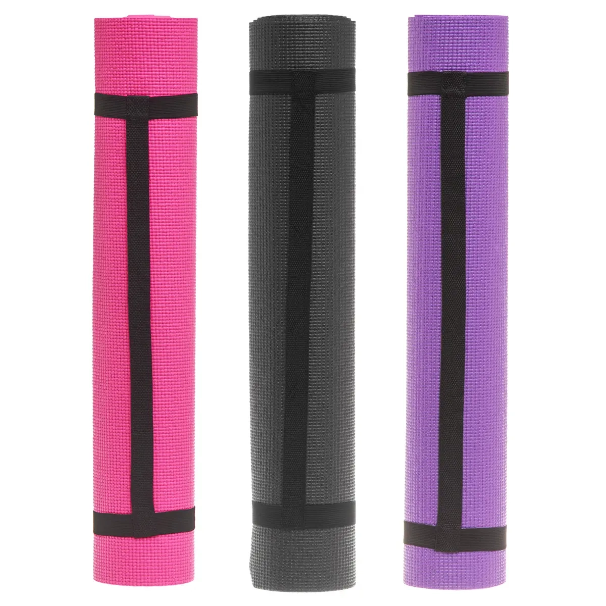 Yogamatta 173 x 61 x 0,4 cm blandade färger - Kroppsvård och massage - 6410413058743 - 0