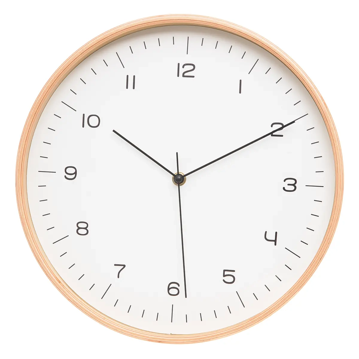VÄGGKLOCKA Plywood 31cm - Väggklockor och bordsur - 6410413075238 - 0