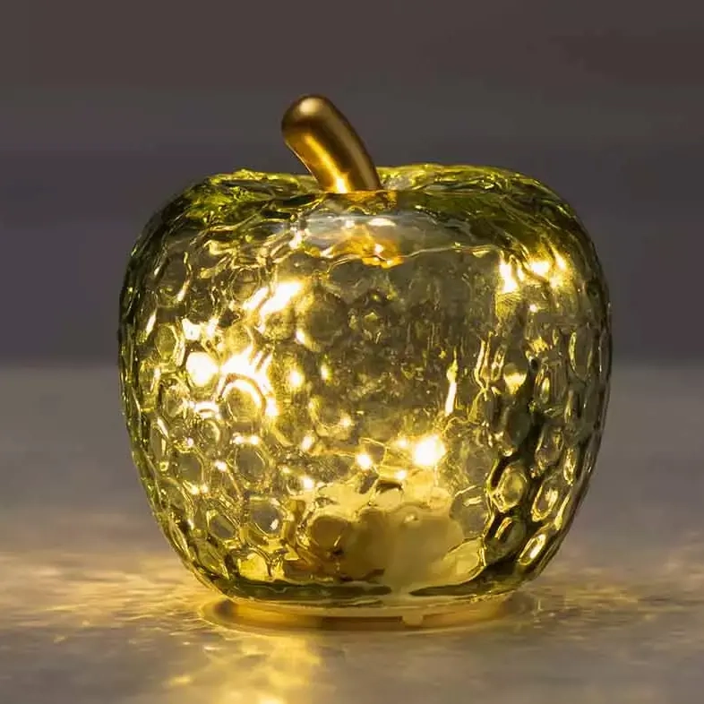 Lasiomena med LED-lys grøn - Ornamenter - 6410416573854 - 0