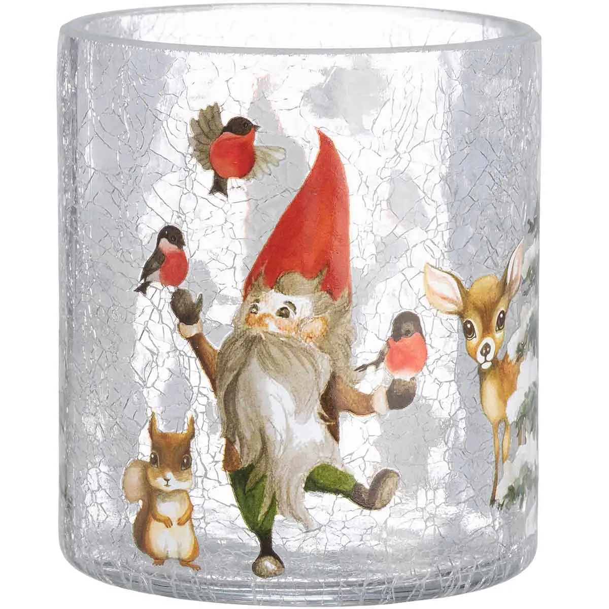 Nisse glaslygte 10 cm - Lanterne - 6410416580487 - 0