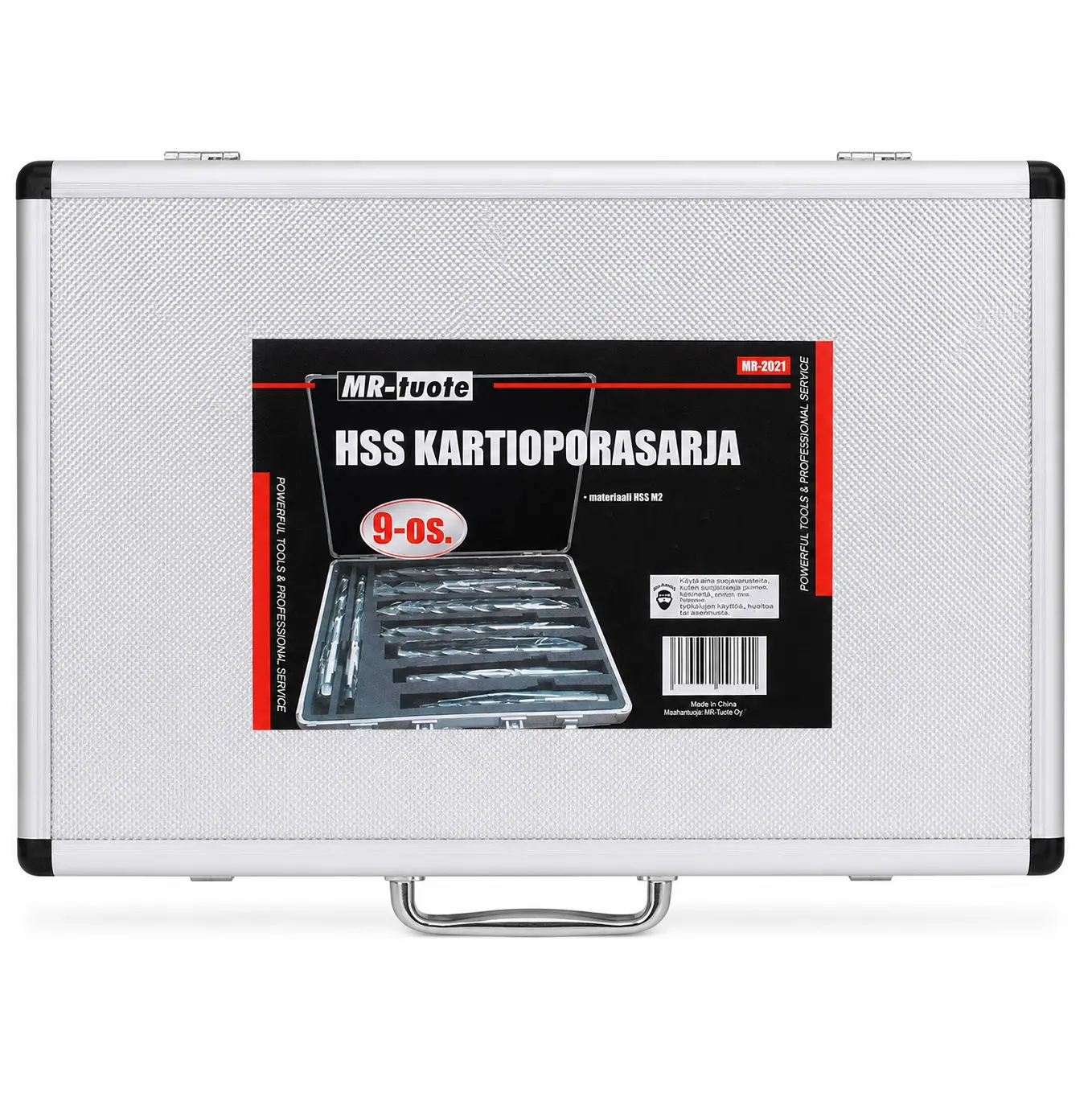 MASKINBORRSETT PRO FACTORY HSS KARTIO 9os - Metallborr - 6430032158792 - 1