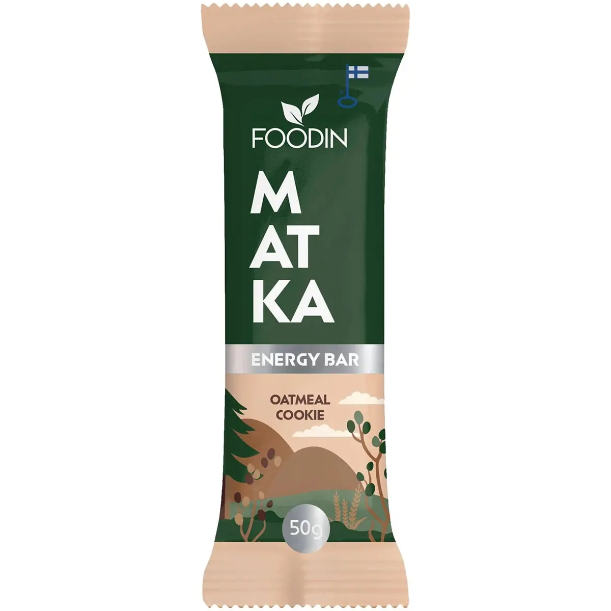 MATKA Energy Bar Havre Cookie 50g - Slikbarer - 6430048239751 - 0