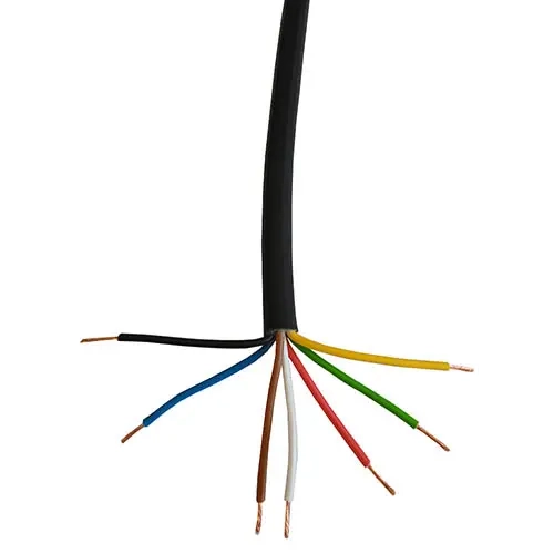 Släpkabel 7x0,75mm 1m per meter - Elsystem och eldelar för släp - 6430050632908 - 0