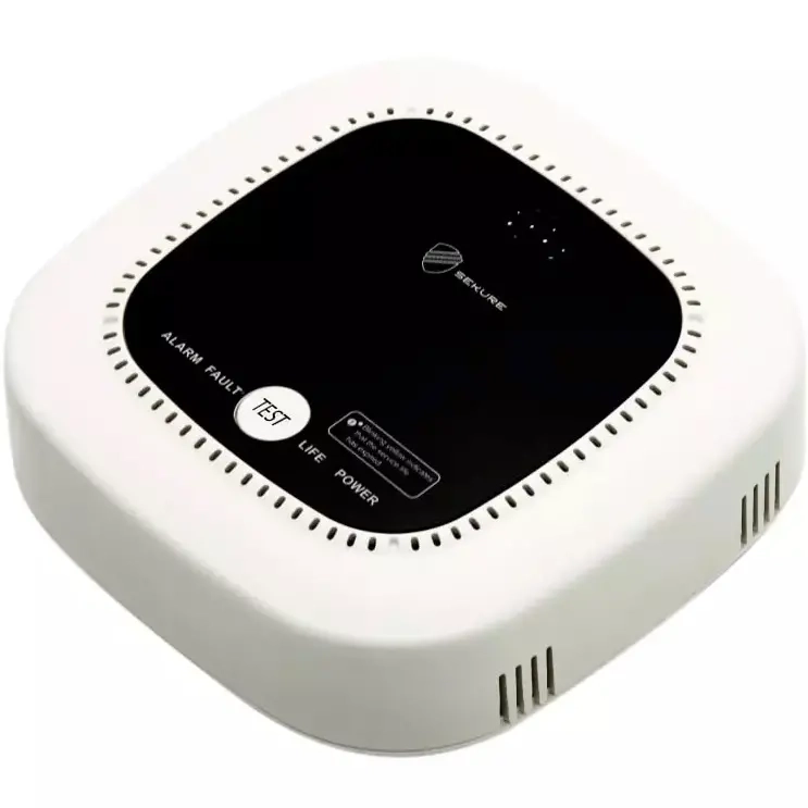 Gasalarm Sekure V2 batteridrevet - Andre alarmer og advarsler - 6438014372877 - 0