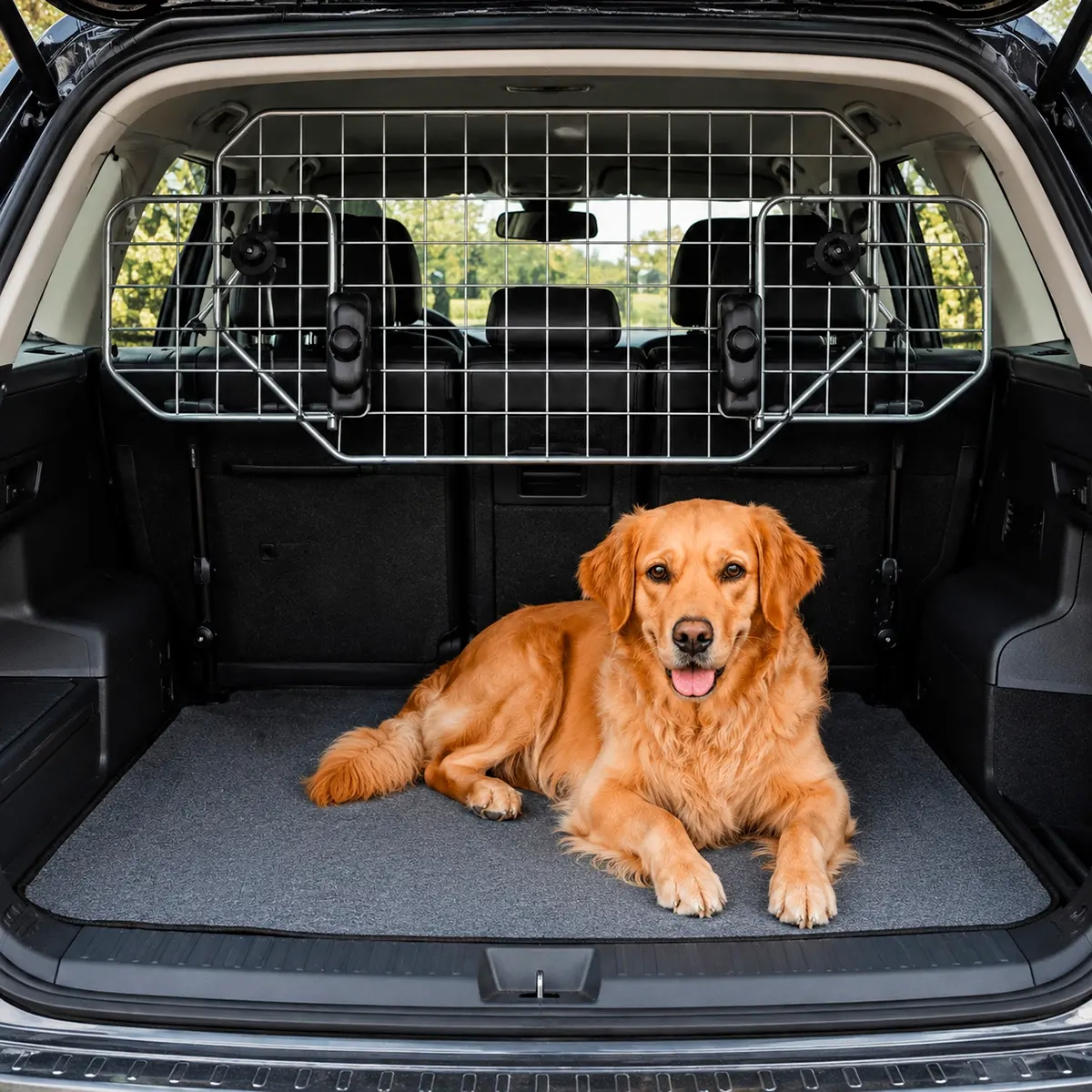 Justerbart Hundgaller för Bagageutrymme - Hundburar och transportburar - 6438168120706 - 0