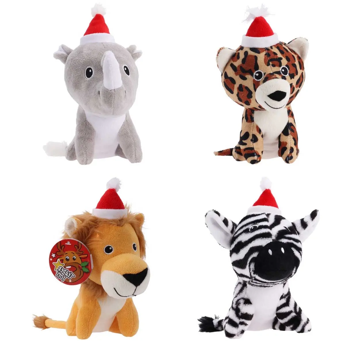 Mjukdjur Savanna Xmas 20 cm, blandade modeller - Mjukisdjur, dockor och leksaksfigurer - 8721037494809 - 0