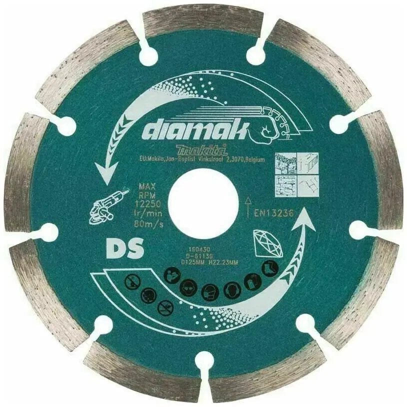 Makita diamantklinga 125mm Diamak - Diamantkapskivor och betongslipskivor - 088381475785 - 0