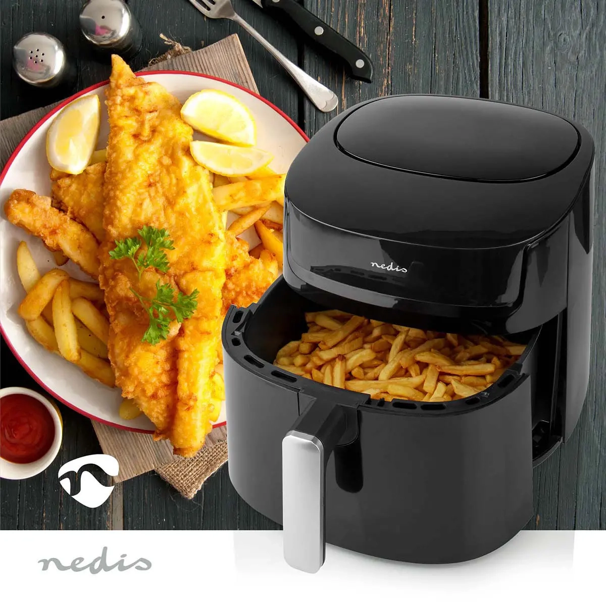 Kuumaluftfrituregryde XXL 7,2L AirFryer -  - 5412810438174 - 4