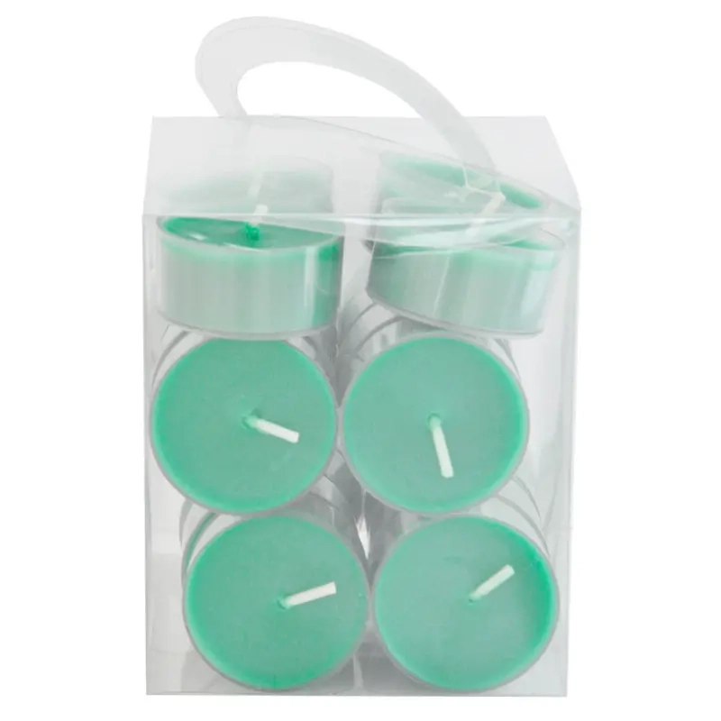 Värmeljus 4h 20-pack mintgrön - Värmeljus - 6416906375588 - 0