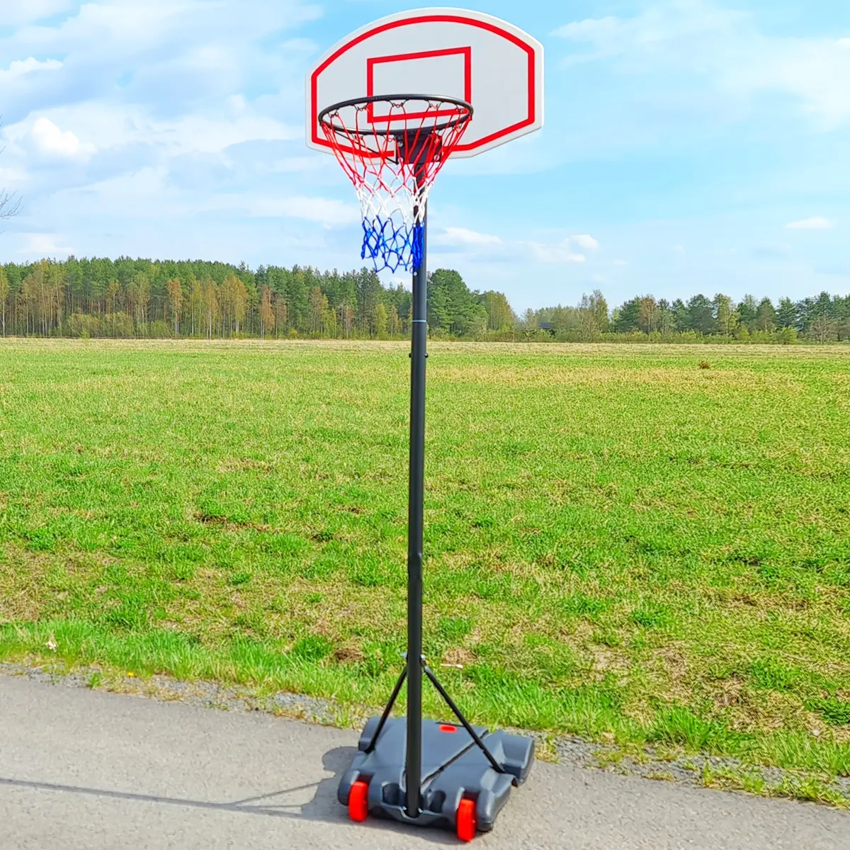 Basketstativ 165-205cm justerbart - Utomhusspel och sommarspel - 6418536015506 - 1