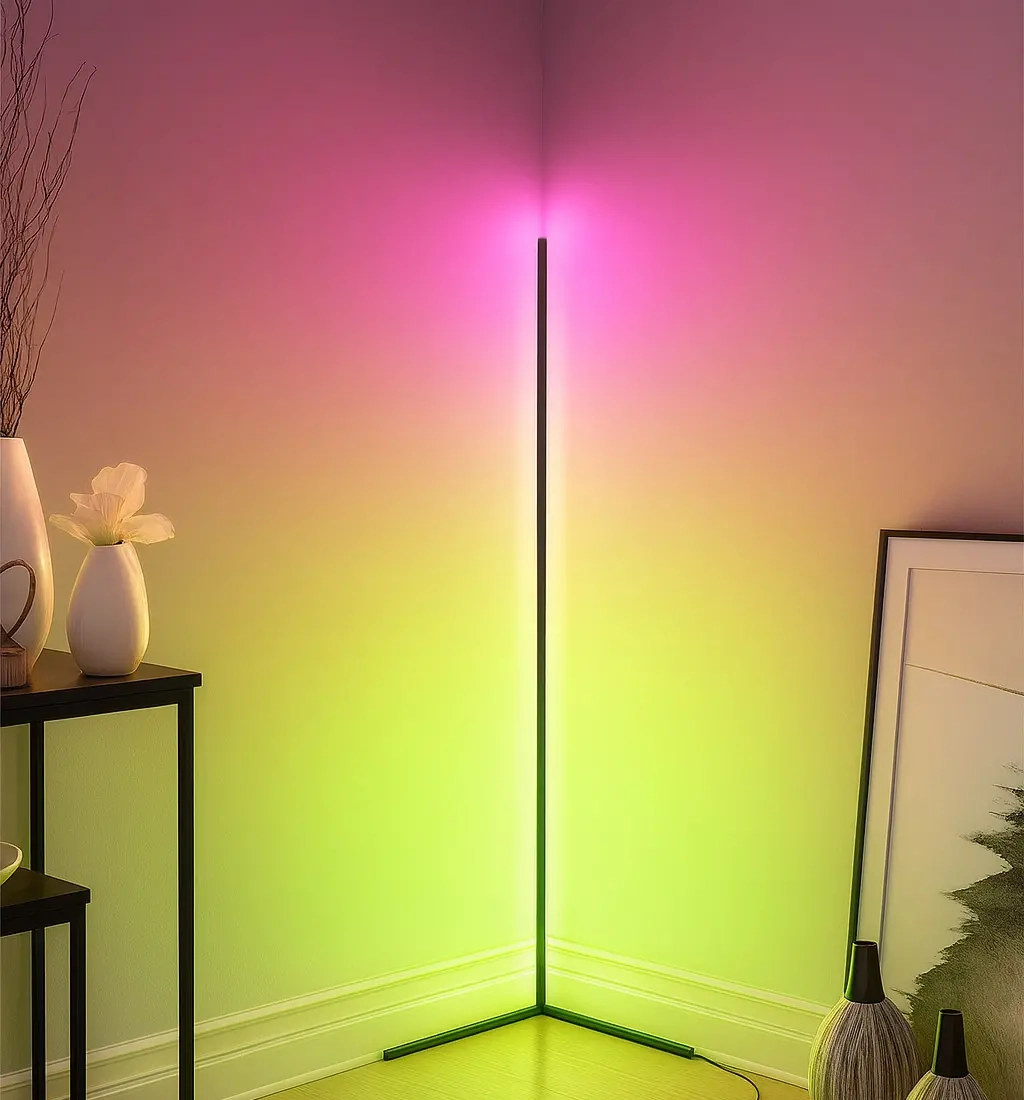 Vinkelbelysning LED RGB+WW 12W med fjernbetjening -  - 6418536018071 - 1