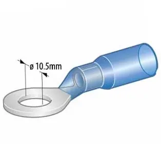 Krympeflex stikprop M10 1,5-2,5mm2 5stk - Krympeslange og universaltilbehør - 6438255200700 - 1