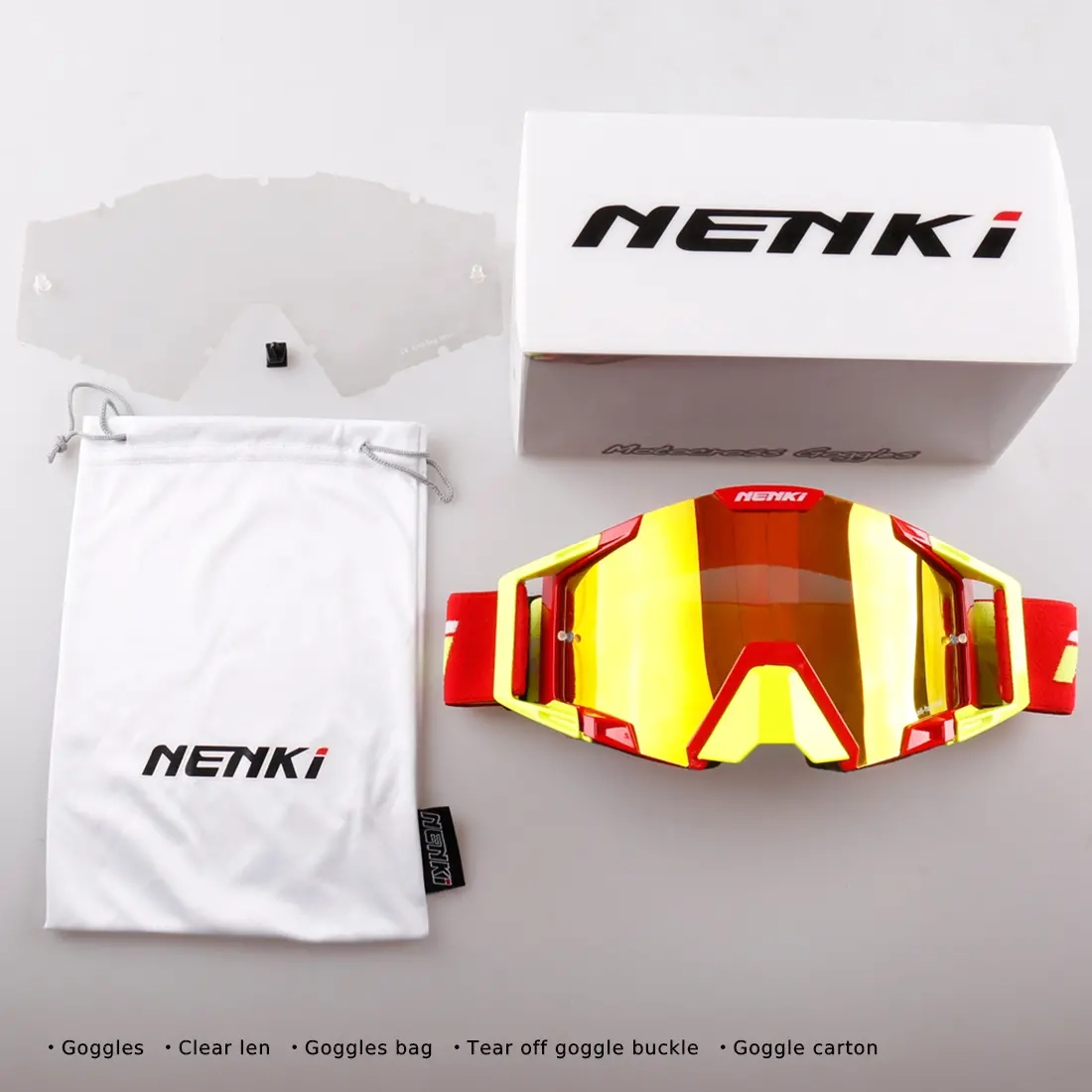 Ajolasit Nenki Raptor Orange - Beskyttelsesbriller - 6438471001167 - 3